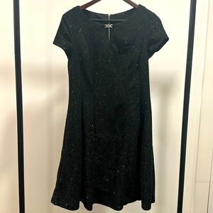 Size 8. Alyx dress. Black with sliver details.